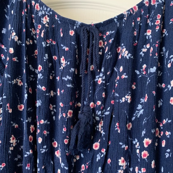 Xilaration Off Shoulder Romper Shorts - Picture 4 of 7